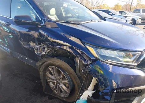 2020 Honda Cr-V Hybrid Touring from USA, damaged, VIN 7FART6H9XLE017158